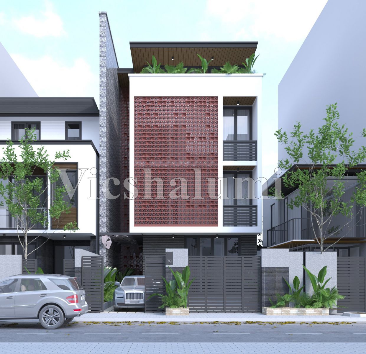 Hệ Ngoại Thất CGA SHALUMI